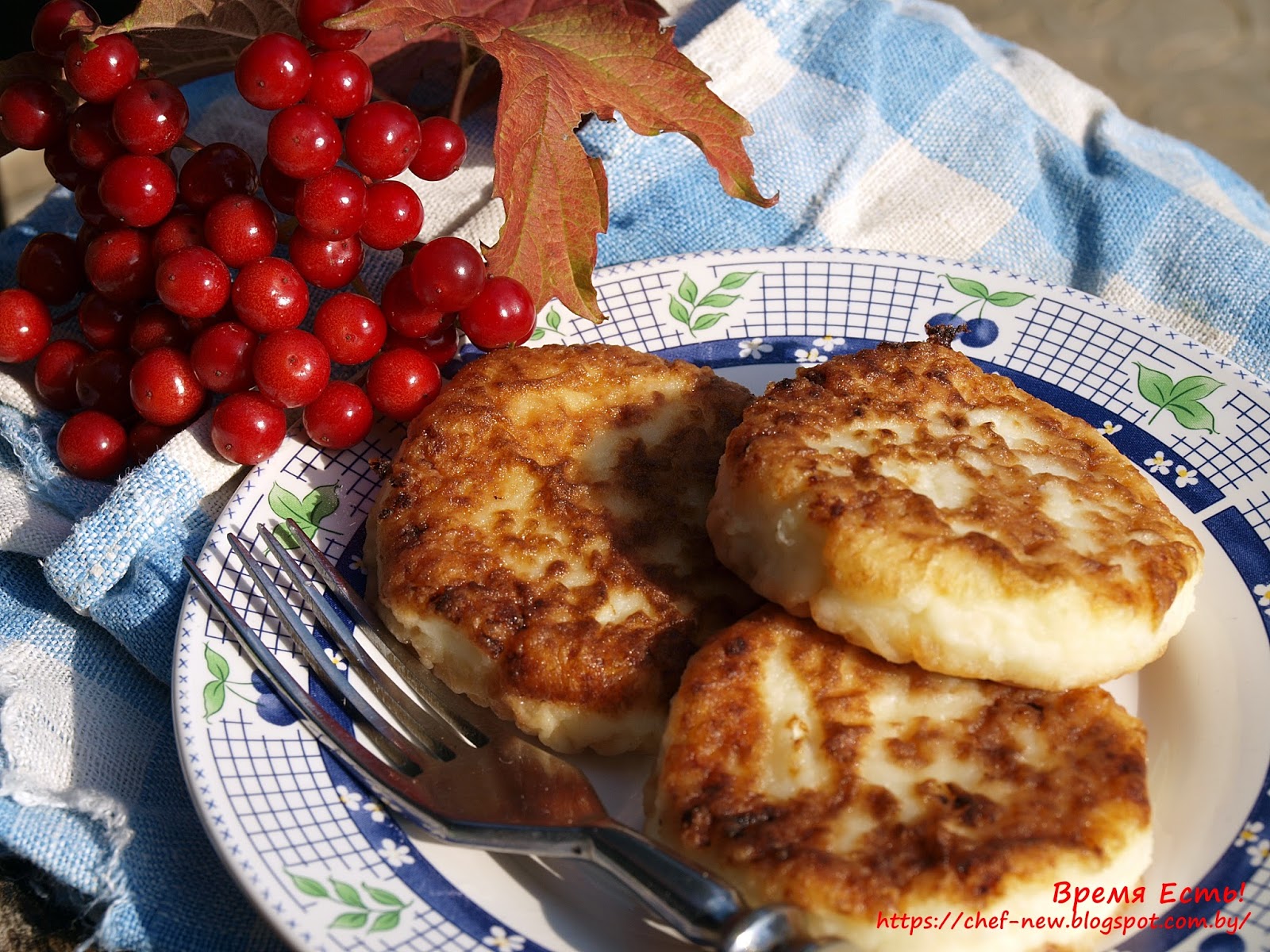 Сырники с тыквой и творогом